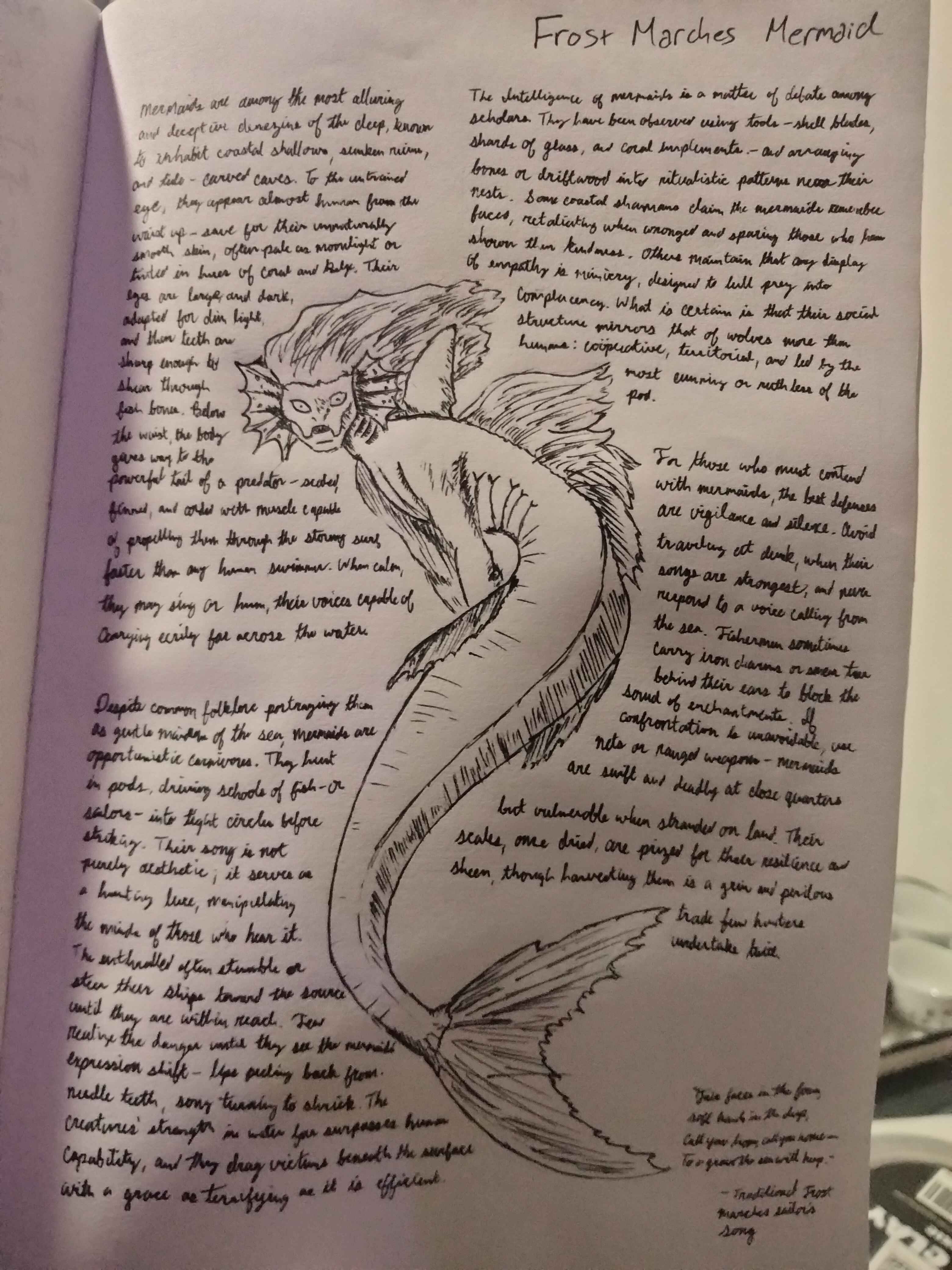 Frost Marches Mermaid